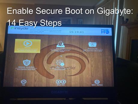 Enable Secure Boot on Gigabyte: 14 Easy Steps