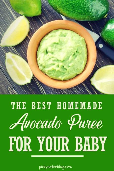 Avocado Puree (Homemade Baby Food)