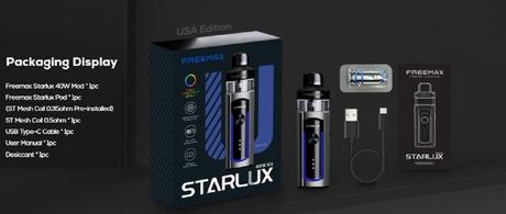 Freemax Starlux Pod System Kit $13.99