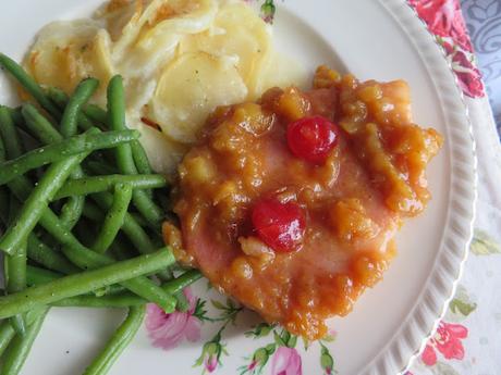 Pineapple Glazed Ham Steak