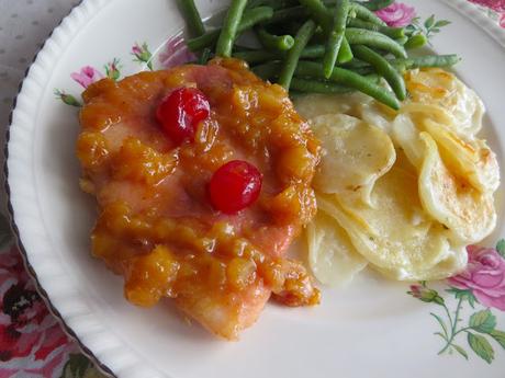 Pineapple Glazed Ham Steak