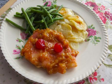 Pineapple Glazed Ham Steak