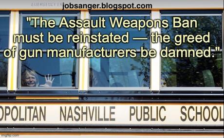 No One Needs An Assault Weapon - Ban Them!