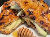 RECIPE: Salted Honey Apple Brie Grilled Cheese