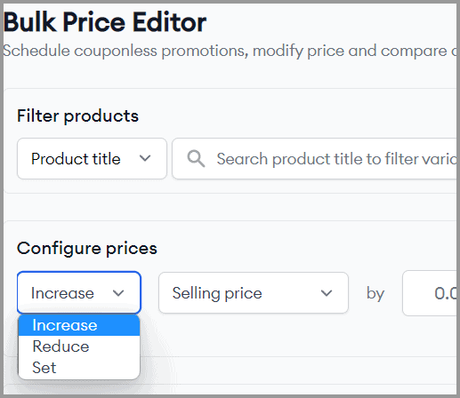 Konigle Review 2023: Best Sales and Conversion Boosting Tool for e-commerce Store Mass increase prices in seconds
