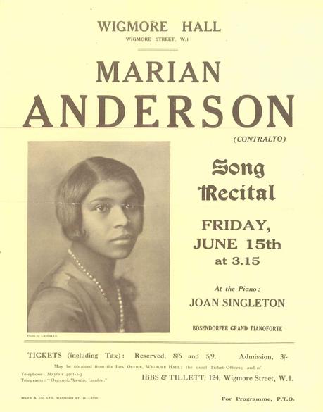 Marian Anderson in London #BriFri