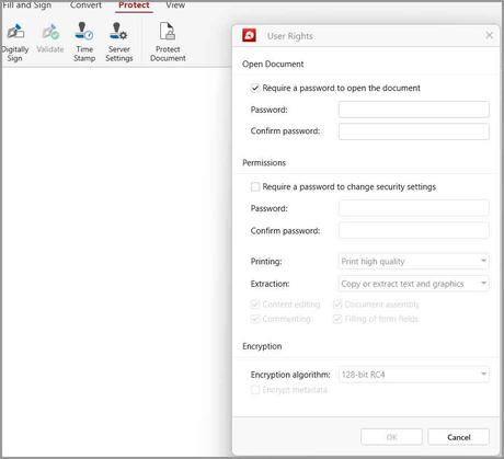 Advanced security features