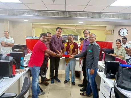 colleague Anantha Padmanabhan retires !!