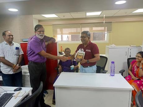 colleague Anantha Padmanabhan retires !!