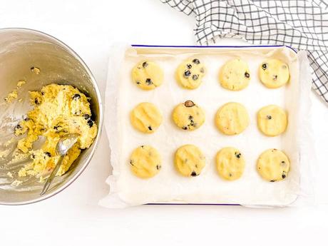 Lemon Blueberry Cookies