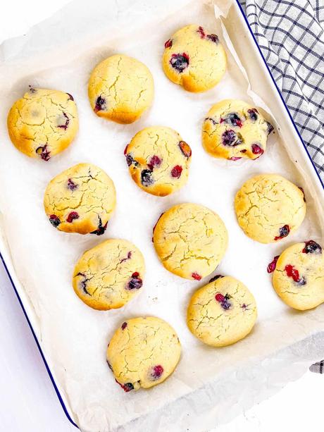 Lemon Blueberry Cookies