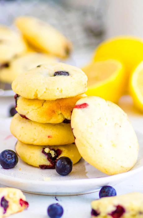 Lemon Blueberry Cookies