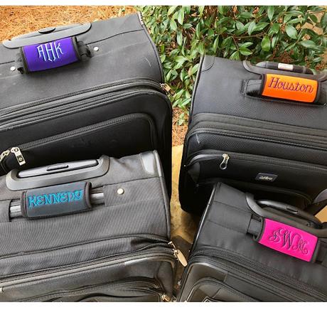 SAVE - Personalized Luggage Handle Wraps