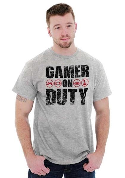 SAVE - Gamer On Duty Graphic T Shirt