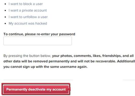 How to Delete Instagram Account?