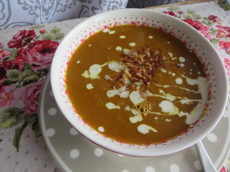 Creamy Curried Sweet Potato Soup