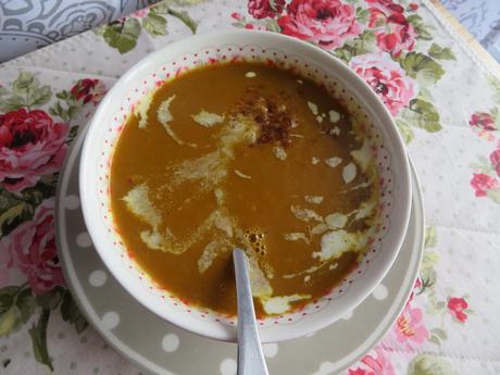 Creamy Curried Sweet Potato Soup