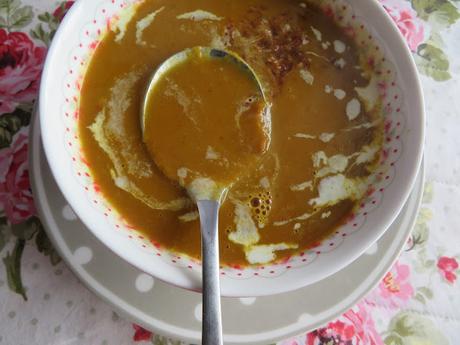 Creamy Curried Sweet Potato Soup