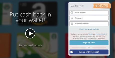 Swagbucks signup