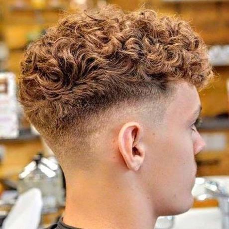 15 Low Taper Fade Curly Hair Styles for Men