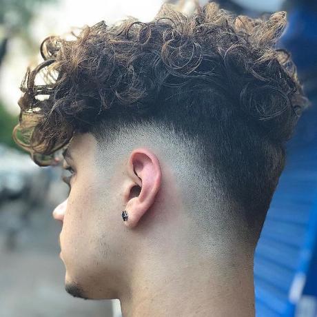 15 Low Taper Fade Curly Hair Styles for Men