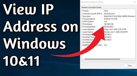 How to Find IP Address on Windows 11 and 10