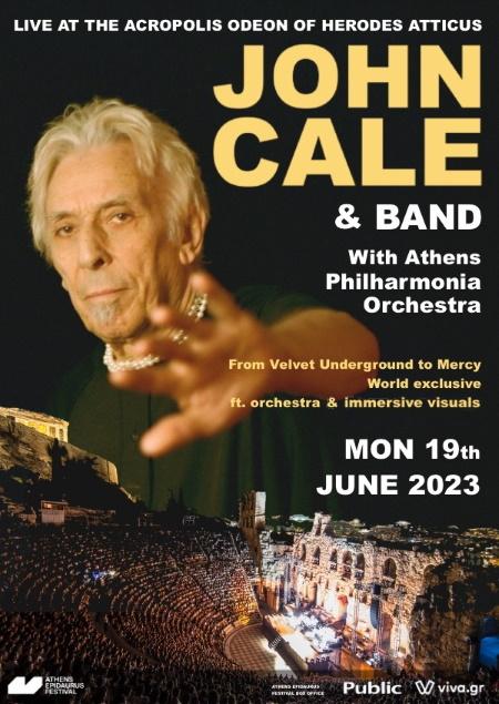John Cale: show in Athens, Greece