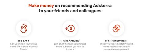 Make money promoting Adsterra