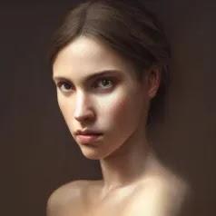 beautiful girl generated by DeepAI AI