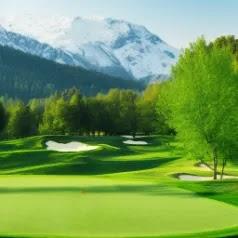 golf ground generated by DreamStudio Lite AI