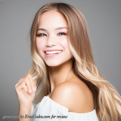 model girl hand on chin