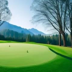 golf ground generated by NightCafe AI
