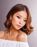 How to Write a Text to Image Prompt to Generate a Perfect Image with an AI Japanese girl, off shoulder white top, portrait shot, AI generated image, thumbnail image