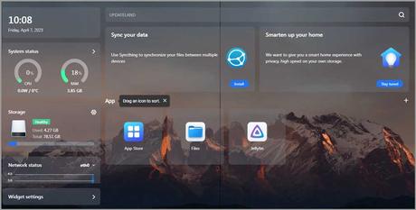 Pre installed CasaOS (Compatible with much more)