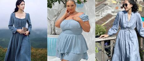 The Best Shades of Blue for Cottagecore Dresses