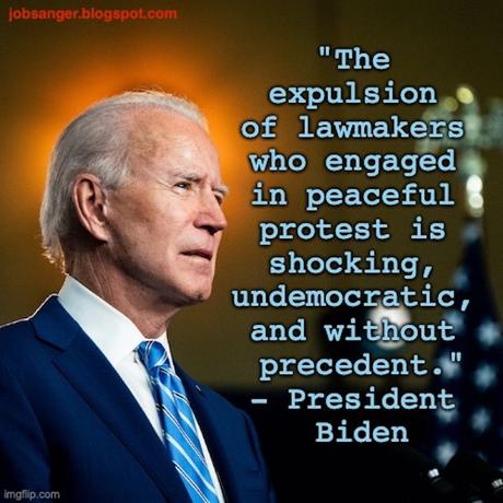 President Biden's Statement On Tennessee Expulsions
