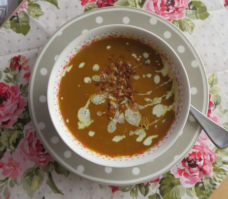 Creamy Curried Sweet Potato Soup