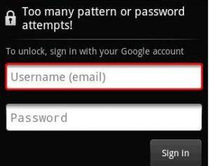 How to Reset Pattern Lock on Android?