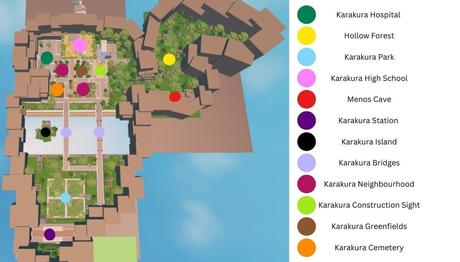 Project Mugetsu Karakura Map