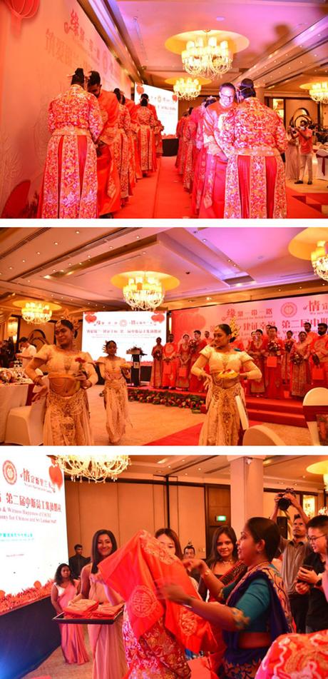 CSCEC Organizes Collective Wedding for Chinese & Sri Lankan Staff to Promote Cultural Exchange