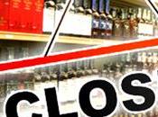 Liquor Shops Closed Year