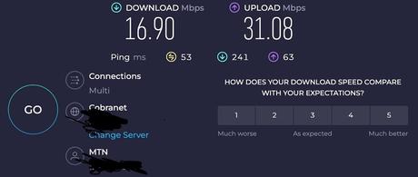 Proxywow Review Speed Test feature