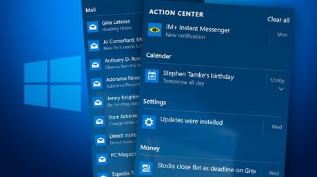 Open and Use Action Center