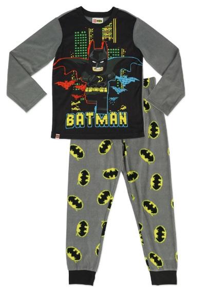 SAVE - Lego Batman Microfleece Pajama Set