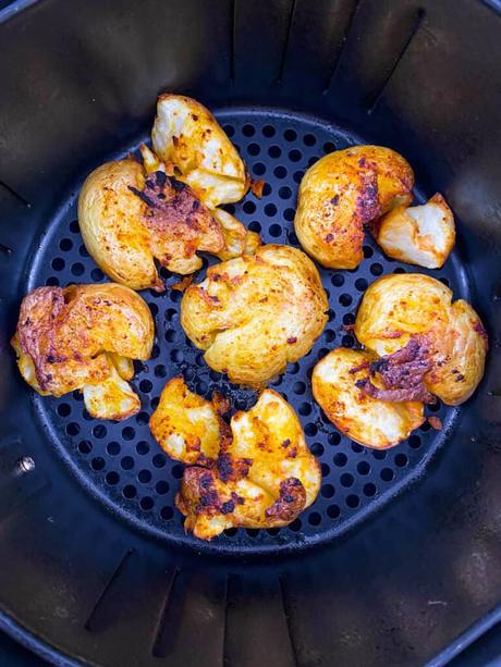 Air Fryer Smashed Potatoes