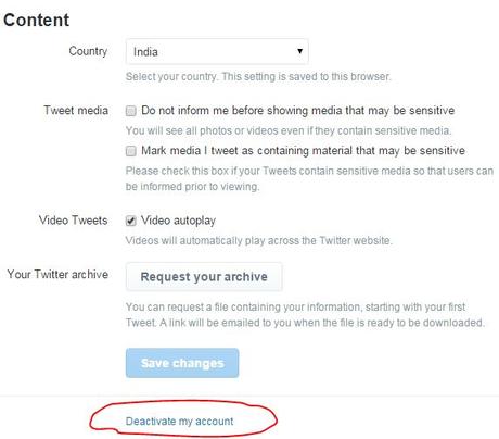 How to Delete Twitter Account?