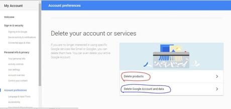 How to Delete Gmail Account?