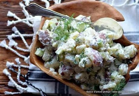 eastern european red potato salad