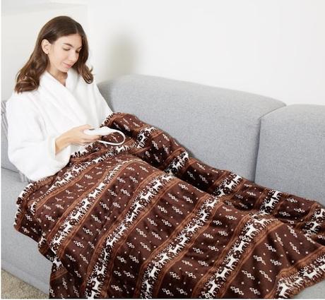 SAVE - Electric Heated Blanket Throw
