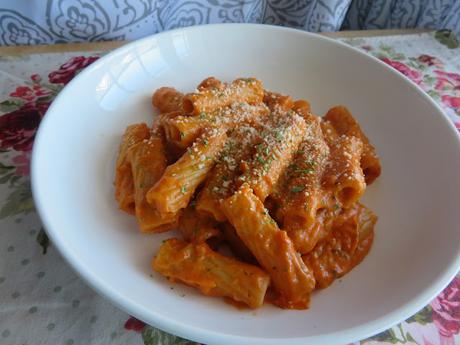 Pasta with Pink Sauce (for two)